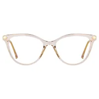 Cat-eye Cream Eyeglasses