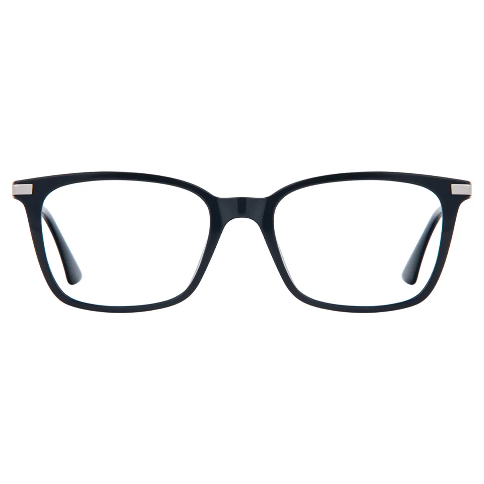 Square Black Eyeglasses