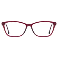 Rectangle Wine Eyeglasses
