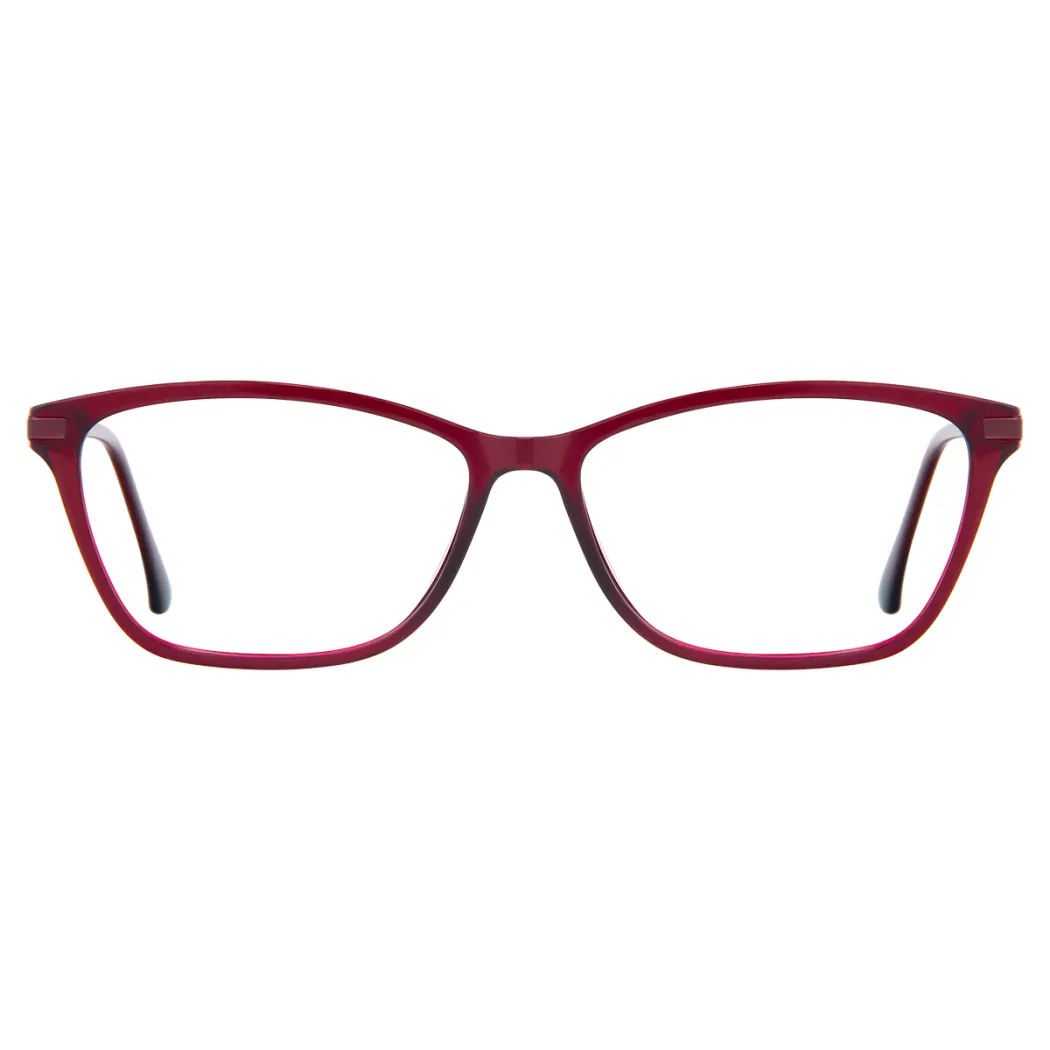 Rectangle Wine Eyeglasses