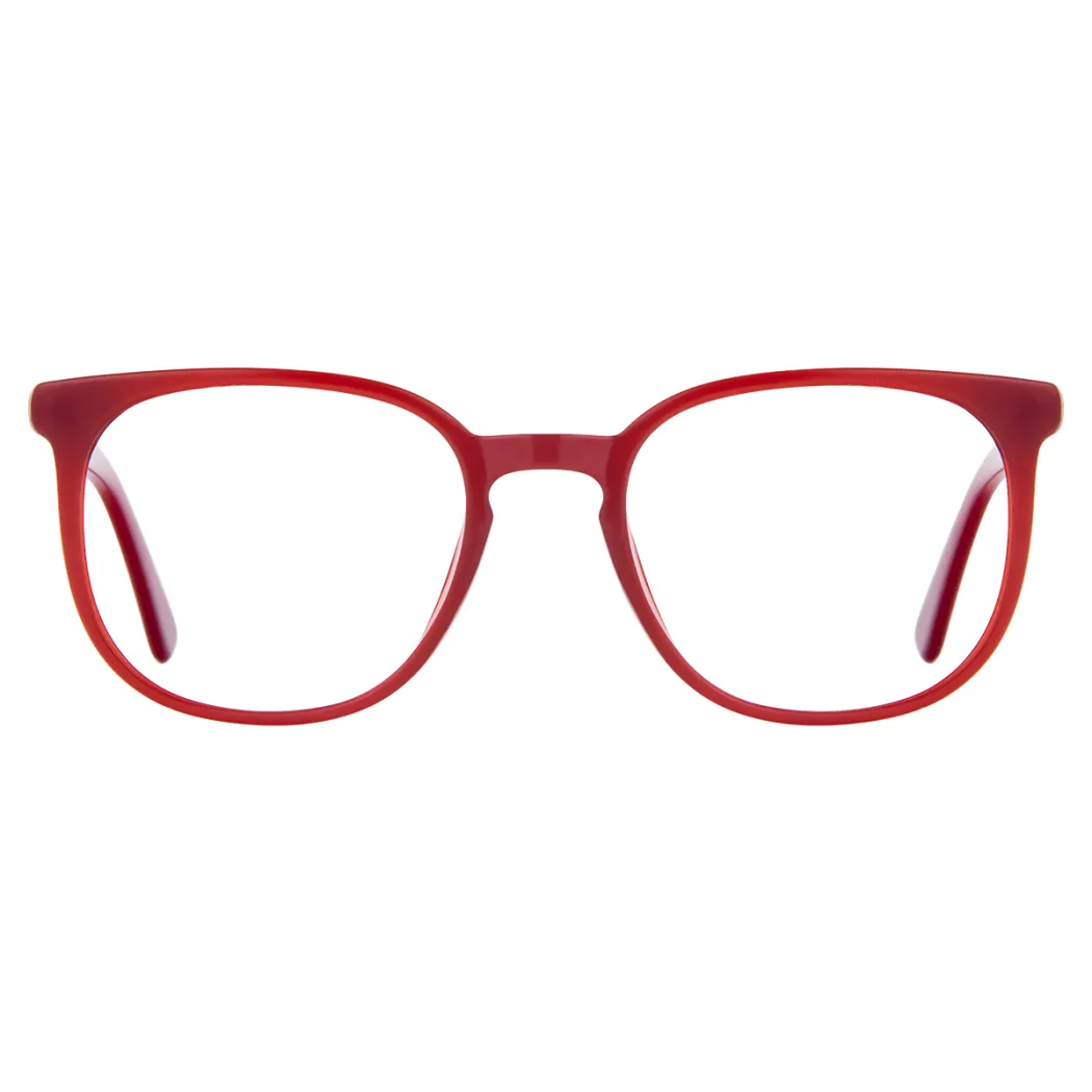 Square Wine Eyeglasses