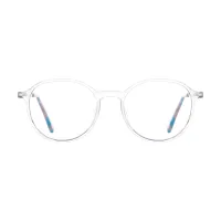 Round Clear Eyeglasses