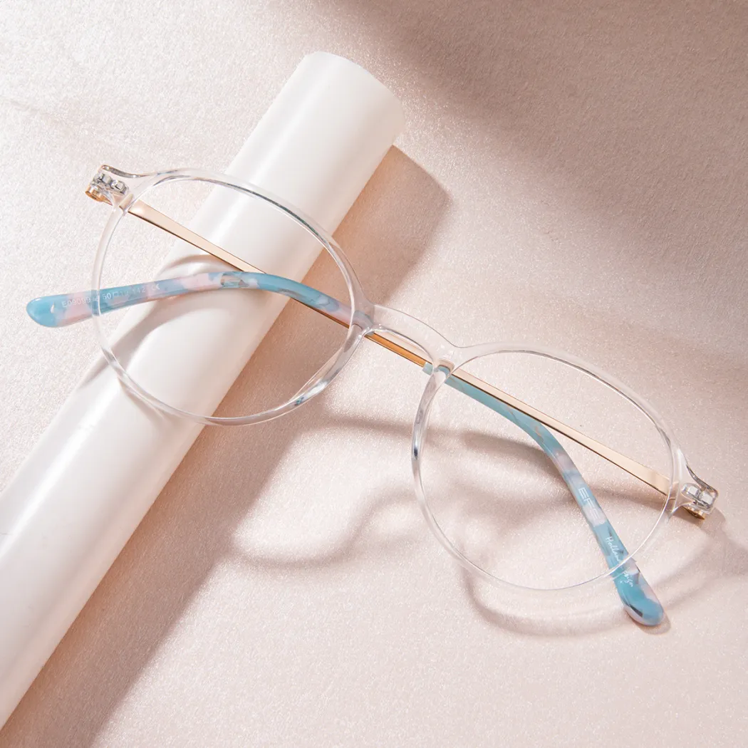 Round Clear Eyeglasses