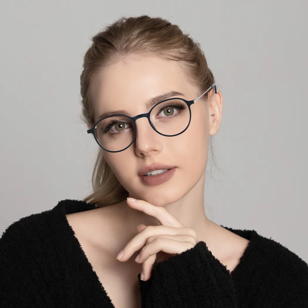 Round Clear Eyeglasses