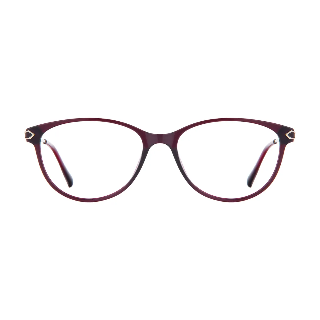 Cat-eye Wine Eyeglasses