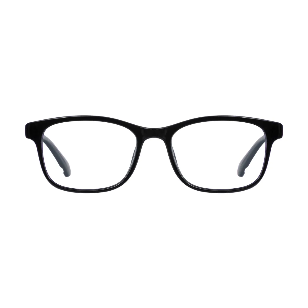 Square Grey Eyeglasses