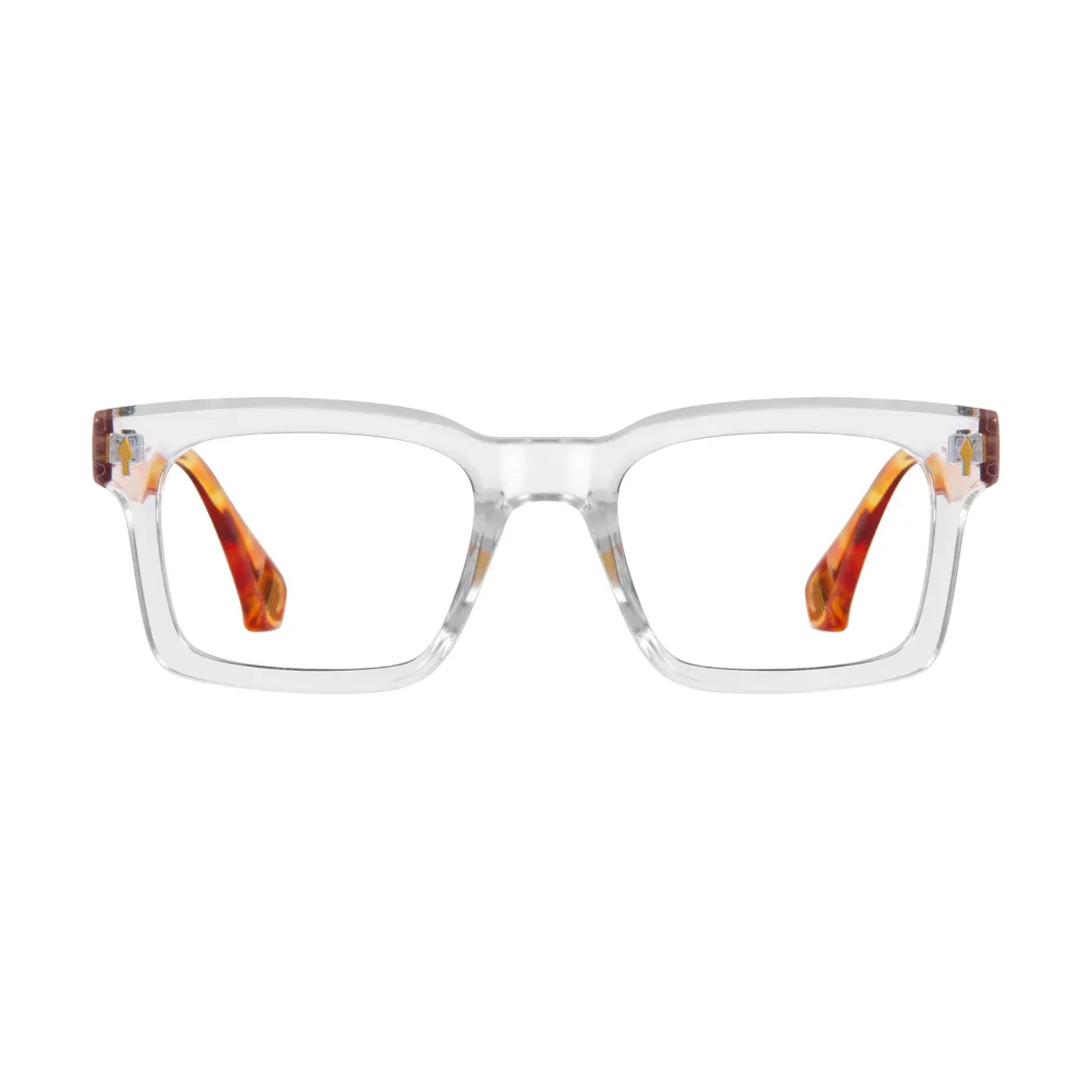 Square Clear Eyeglasses
