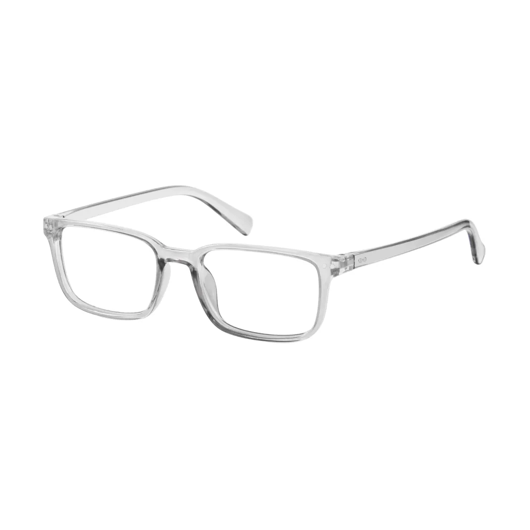 Rectangle Clear Eyeglasses