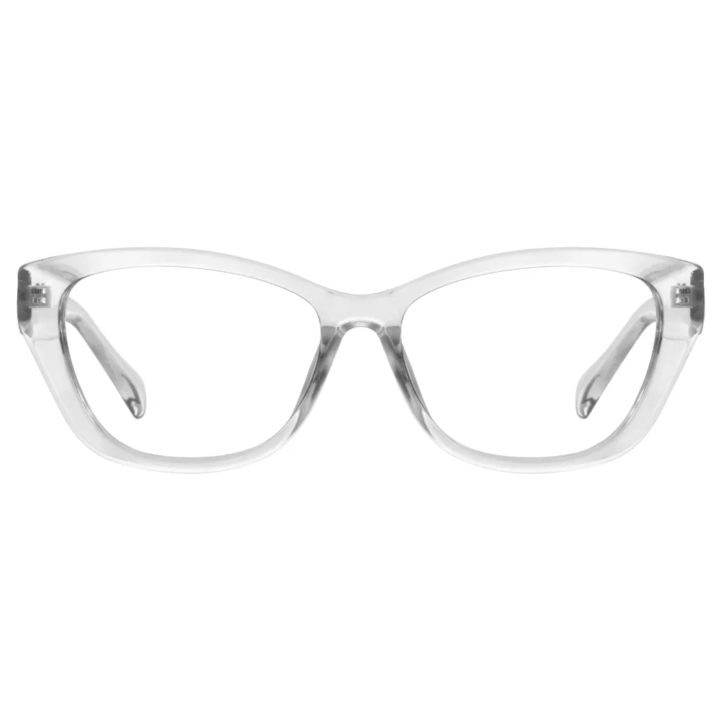 Cat-eye Clear Eyeglasses