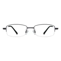 Rectangle Black Eyeglasses