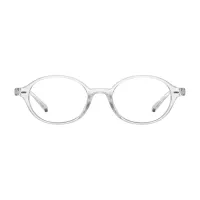 Oval Clear Eyeglasses