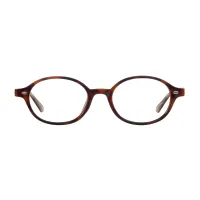 Oval Tortoiseshell Eyeglasses