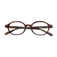 Oval Tortoiseshell Eyeglasses