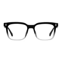 Square Black/Clear Eyeglasses