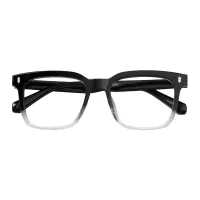 Square Black/Clear Eyeglasses