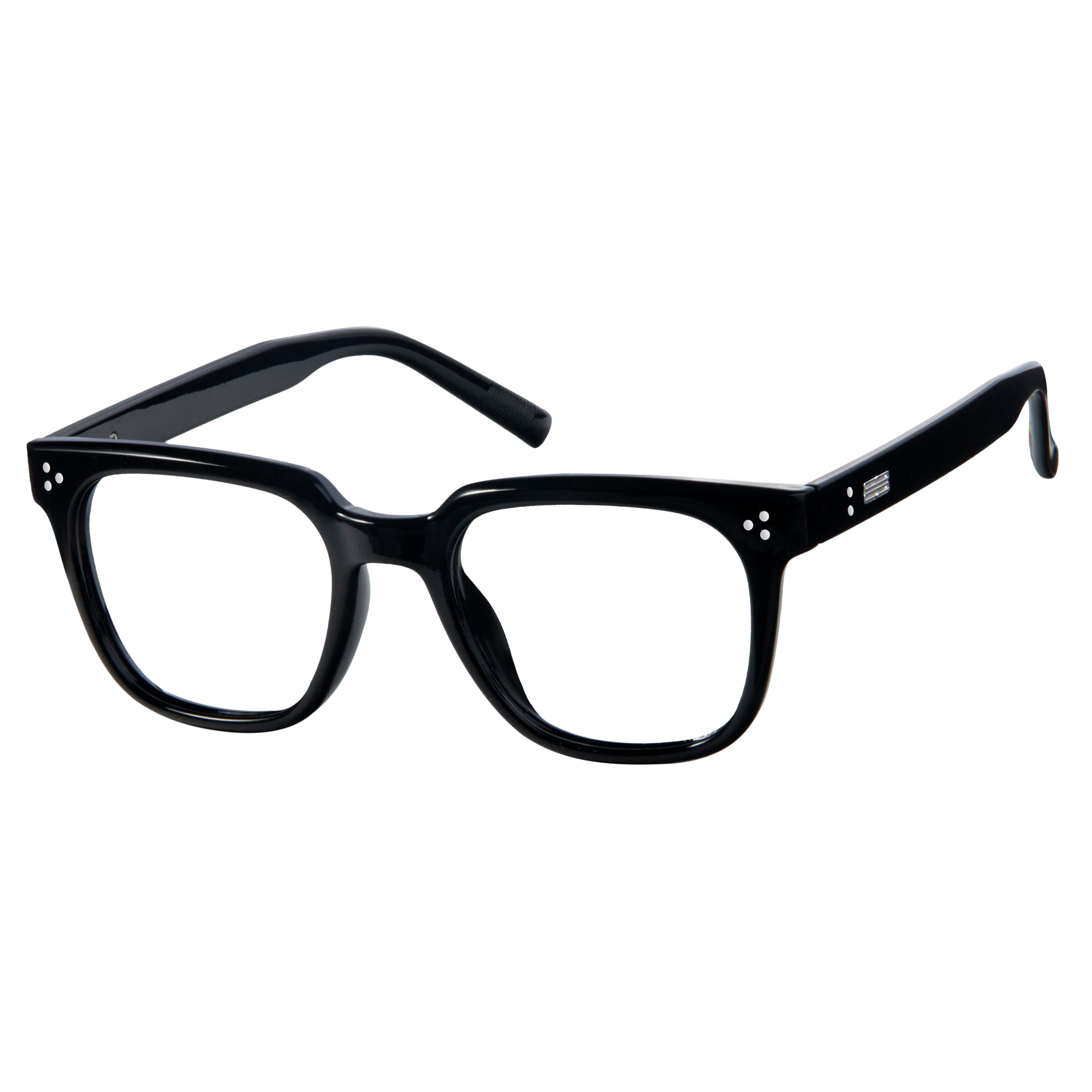 Square Black Eyeglasses
