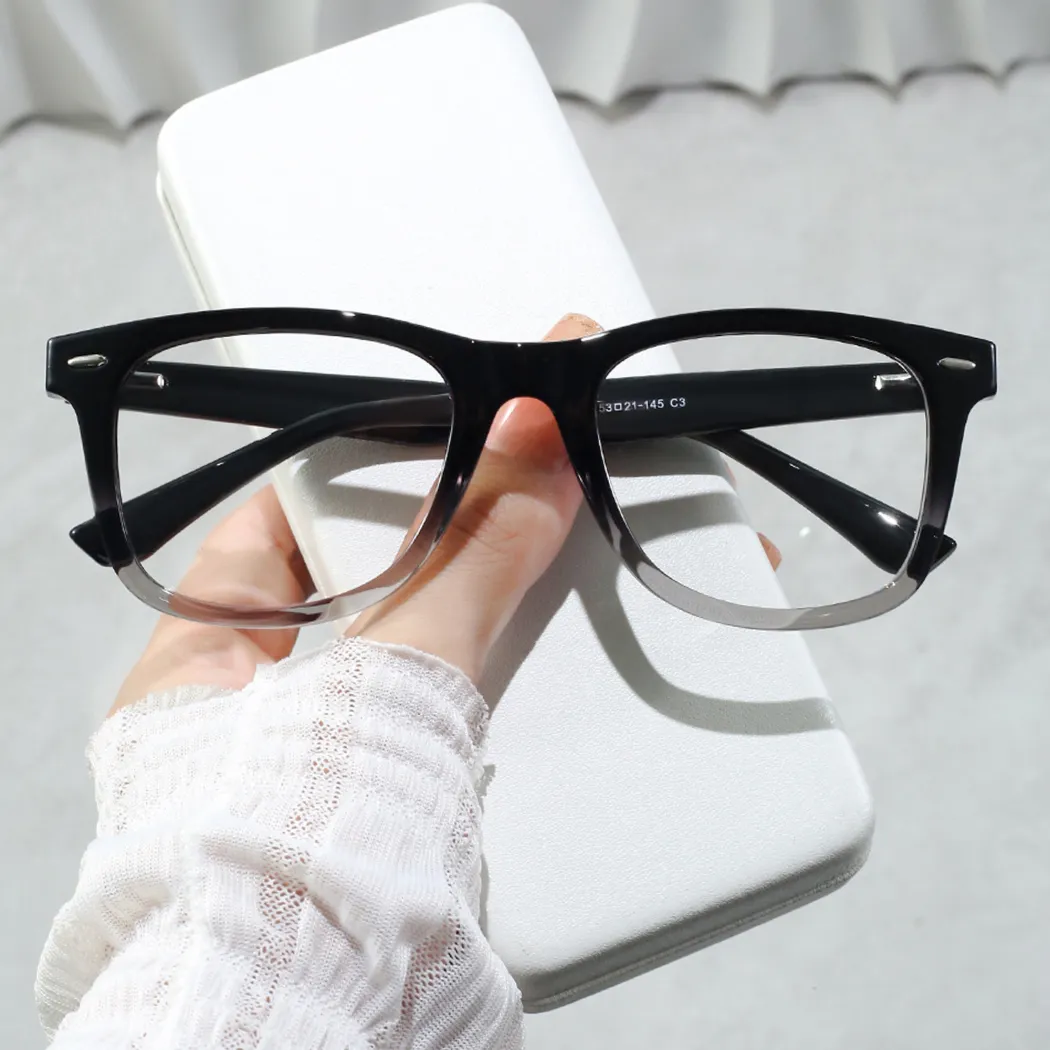 Square Black Glasses