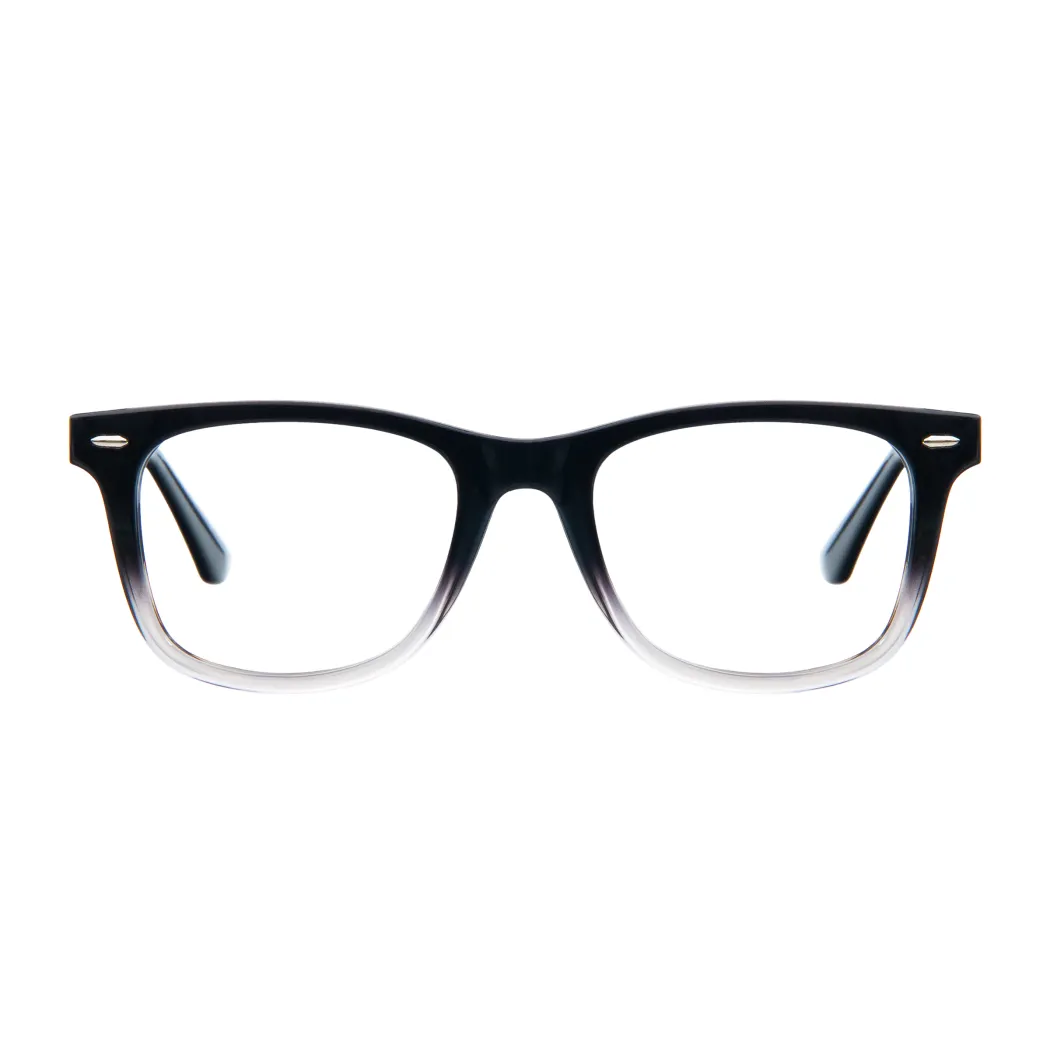 Square Gradient Gray Eyeglasses