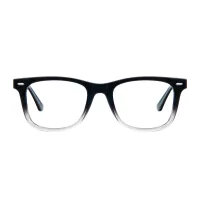 Square Gradient Gray Eyeglasses