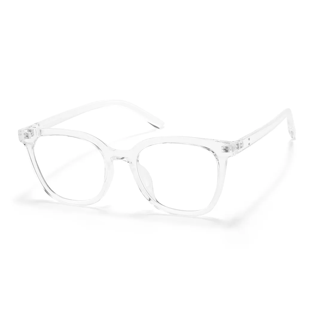 Square Clear Eyeglasses
