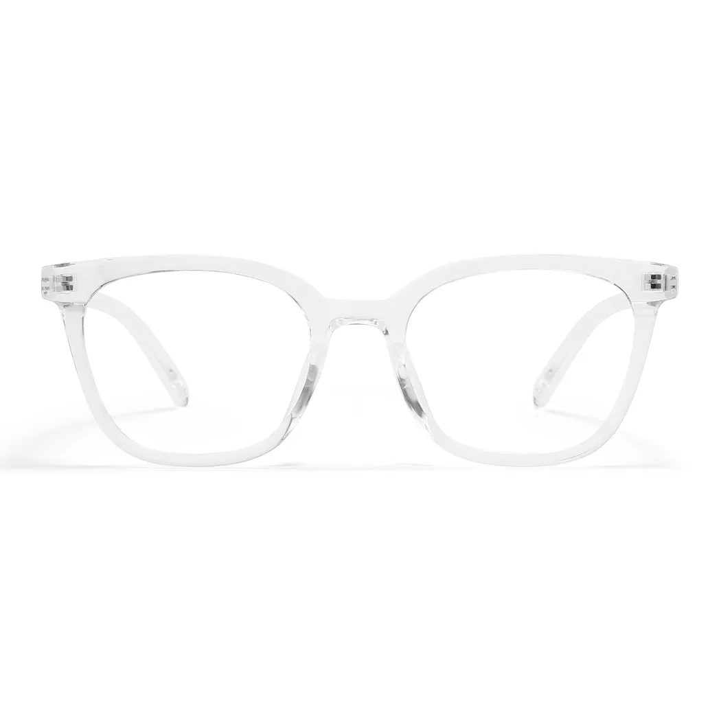 Square Clear Eyeglasses