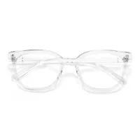 Square Clear Eyeglasses