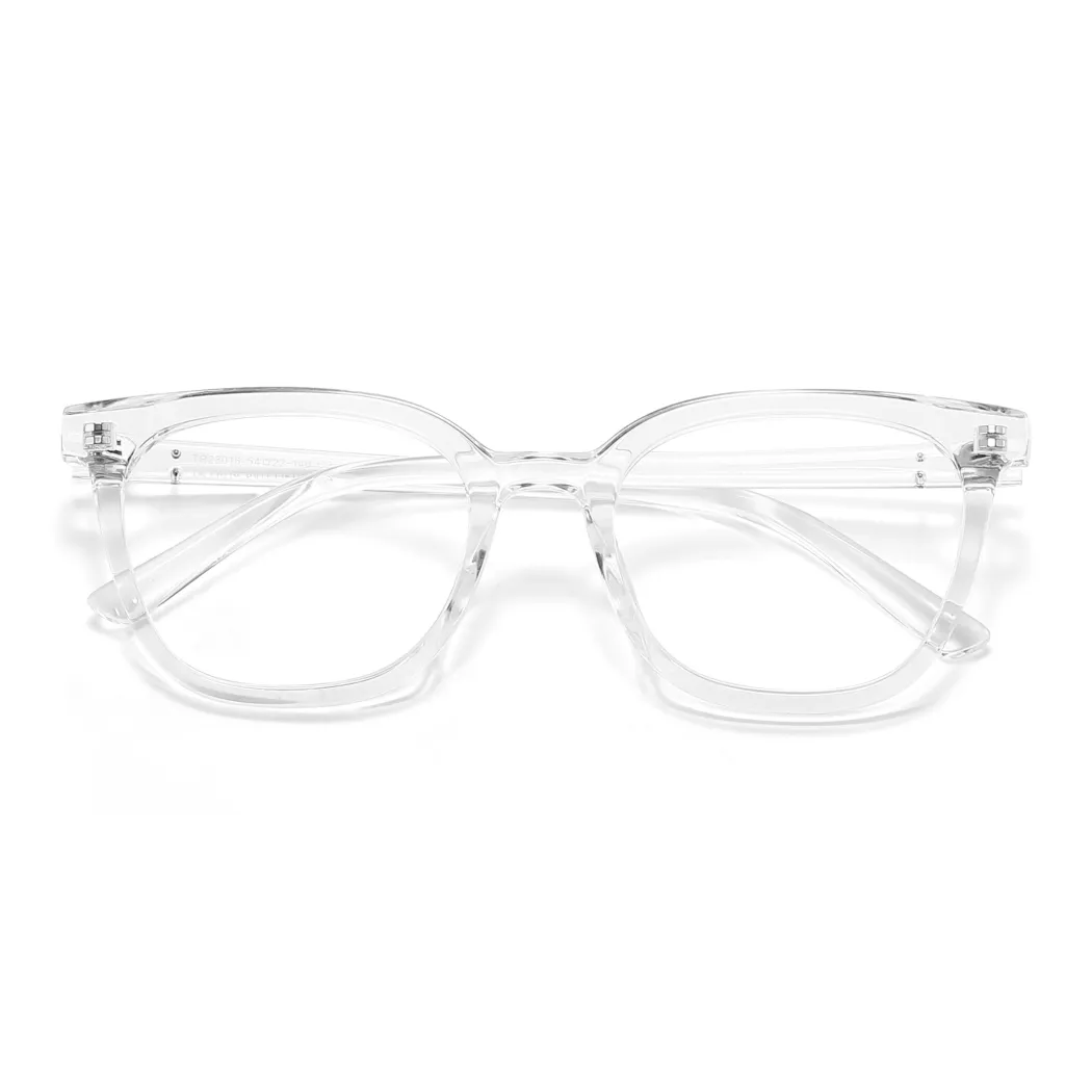 Square Clear Eyeglasses