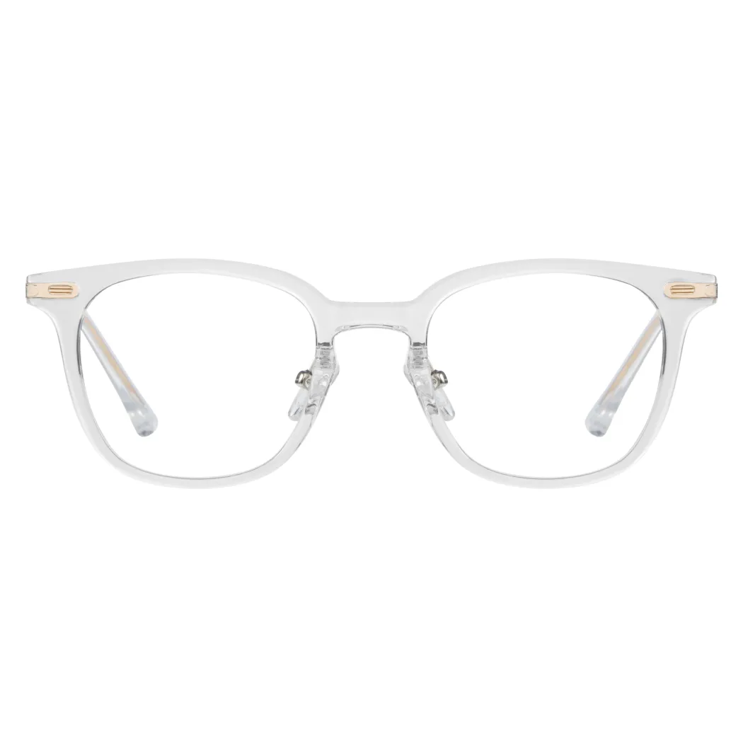 Square Clear Eyeglasses