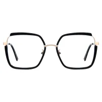 Square Black Eyeglasses