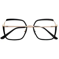Square Black Eyeglasses