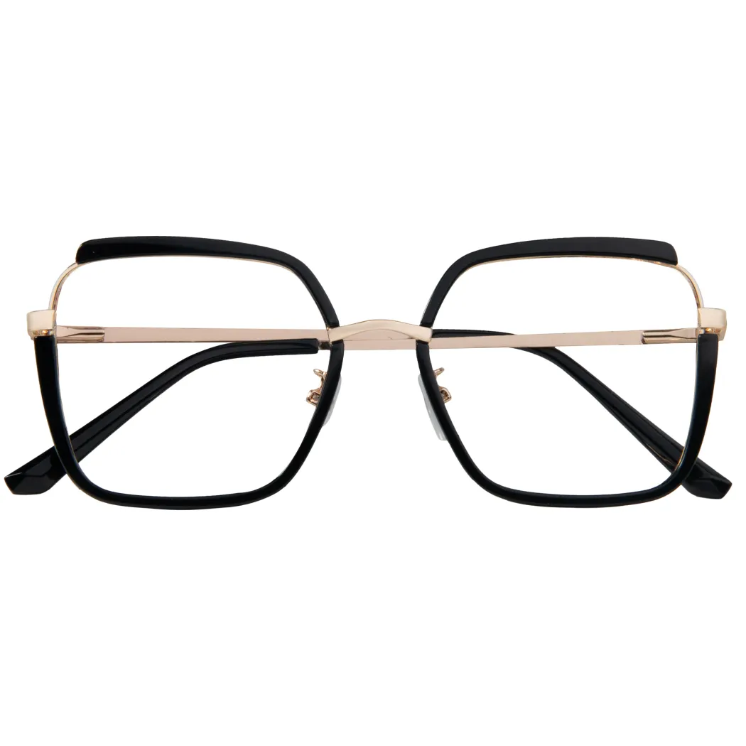 Square Black Eyeglasses