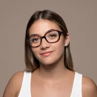 Oval Clear Eyeglasses