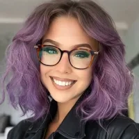 Round Black Eyeglasses