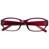 Rectangle Wine Eyeglasses