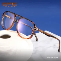 Aviator Striped Eyeglasses