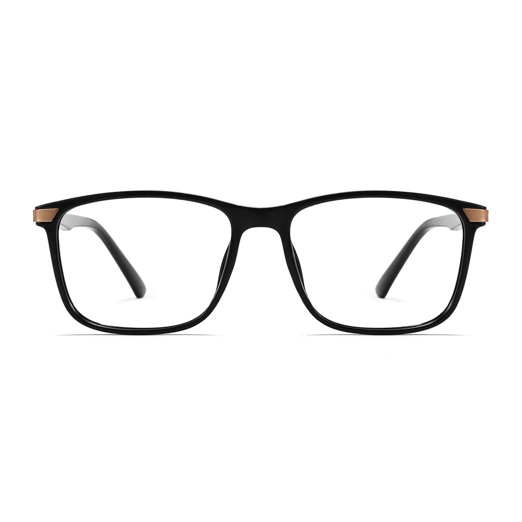 Rectangle Black Eyeglasses
