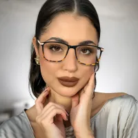 Rectangle Black Eyeglasses