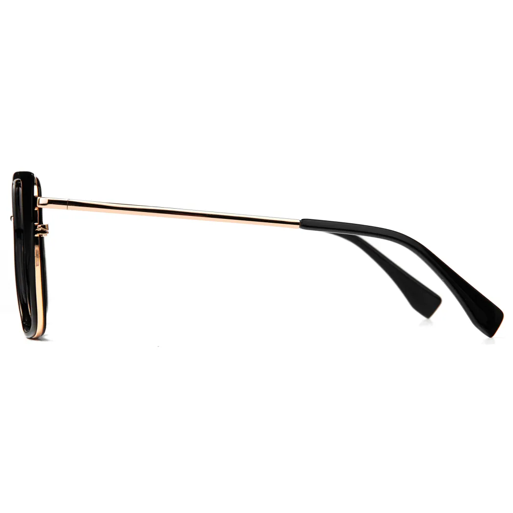Square Black Eyeglasses