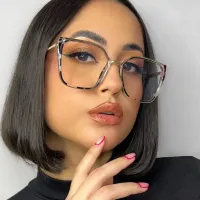 Square Black Eyeglasses