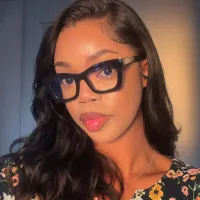 Cat-eye Black Eyeglasses