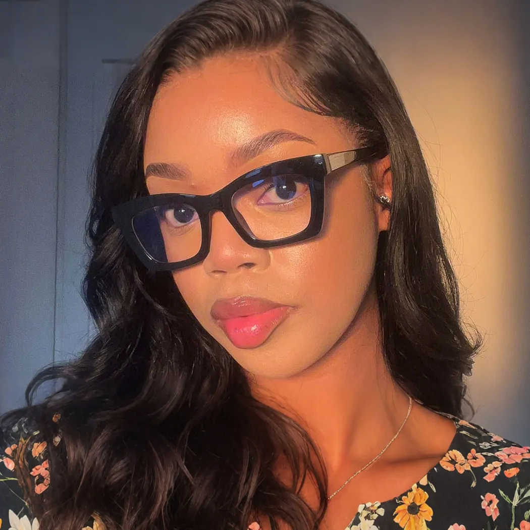 Cat-eye Black Eyeglasses