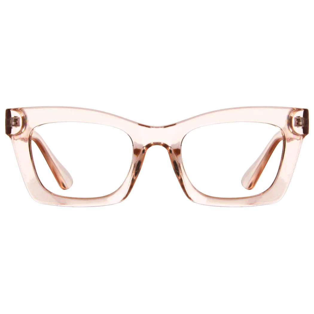 Cat-eye Pale Pink Eyeglasses