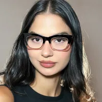 Cat-eye Pale Pink Eyeglasses