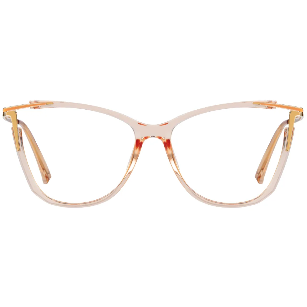 Cat-eye Pale Pink Eyeglasses