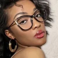Cat-eye Pale Pink Eyeglasses