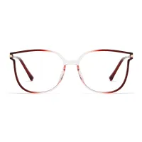 Cat-eye Wine Eyeglasses