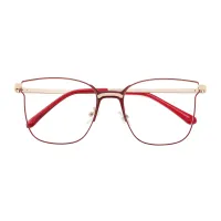 Cat-eye Red Eyeglasses