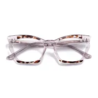 Cat-eye Clear Eyeglasses