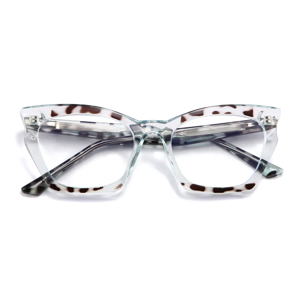 Cat-eye Blue Eyeglasses
