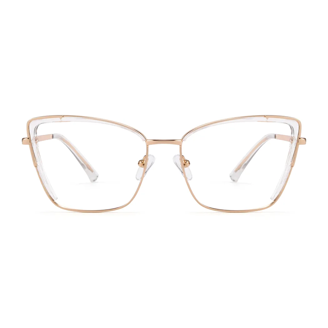Cat-eye Clear Eyeglasses